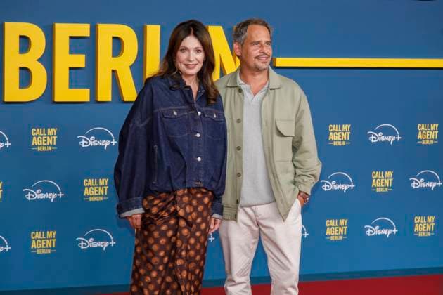 Weltpremiere von Call My Agent Berlin in Berlin Berlin, 8.9..2025 Iris Berben und Moritz Bleibtreu bei der Weltpremiere von Call My Agent Berlin in Berlin Berlin Copyright: xMatthiasxGränzdörferx