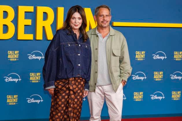 Weltpremiere von Call My Agent Berlin in Berlin Berlin, 8.9..2025 Iris Berben und Moritz Bleibtreu bei der Weltpremiere von Call My Agent Berlin in Berlin Berlin Copyright: xMatthiasxGränzdörferx