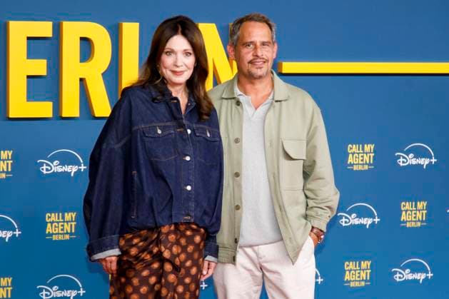 Weltpremiere von Call My Agent Berlin in Berlin Berlin, 8.9..2025 Iris Berben und Moritz Bleibtreu bei der Weltpremiere von Call My Agent Berlin in Berlin Berlin Copyright: xMatthiasxGränzdörferx