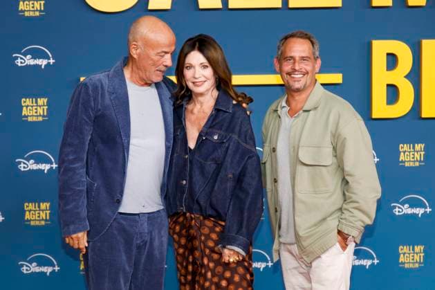Weltpremiere von Call My Agent Berlin in Berlin Berlin, 8.9..2025 Heiner Lauterbach, Iris Berben und Moritz Bleibtreu bei der Weltpremiere von Call My Agent Berlin in Berlin Berlin Copyright: xMatthiasxGränzdörferx