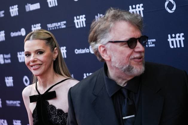 2025 Toronto International Film Festival - Frankenstein TORONTO, CANADA - SEPTEMBER 8 : Kim Morgan (L) and Guillermo del Toro (R) attend the premiere of ‘Frankenstein’ during the 2025 Toronto International Film Festival at Princess of Wales Theatre in Toronto, Ontario, Canada on September 8, 2025. Mert Alper Dervis Anadolu Ontario Canada. Editorial use only. Please get in touch for any other usage.  Copyright: x2025xAnadoluxMertxAlperxDervisx
