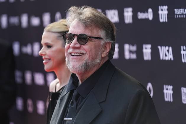 2025 Toronto International Film Festival - Frankenstein TORONTO, CANADA - SEPTEMBER 8 : Kim Morgan (L) and Guillermo del Toro (R) attend the premiere of ‘Frankenstein’ during the 2025 Toronto International Film Festival at Princess of Wales Theatre in Toronto, Ontario, Canada on September 8, 2025. Mert Alper Dervis Anadolu Ontario Canada. Editorial use only. Please get in touch for any other usage.  Copyright: x2025xAnadoluxMertxAlperxDervisx