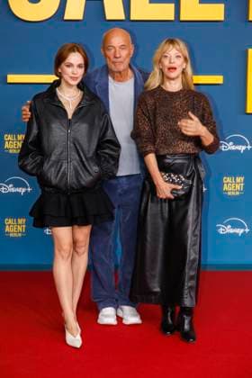 Weltpremiere von Call My Agent Berlin in Berlin Berlin, 8.9..2025 Emilia Schuele, Heiner Lauterbach und Heike Makatsch bei der Weltpremiere von Call My Agent Berlin in Berlin Berlin Copyright: xMatthiasxGränzdörferx