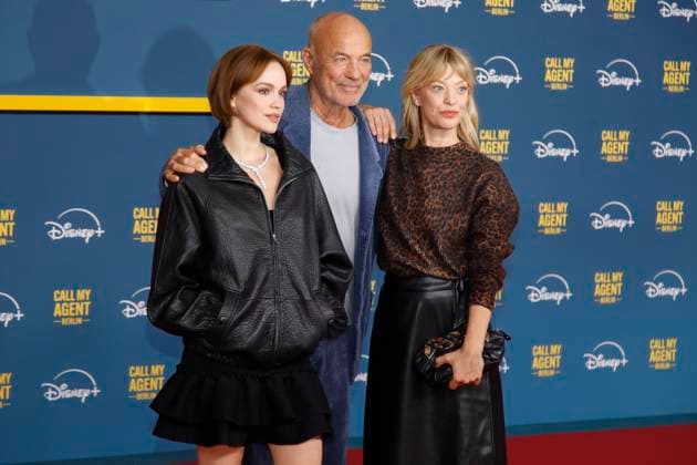 Weltpremiere von Call My Agent Berlin in Berlin Berlin, 8.9..2025 Emilia Schuele, Heiner Lauterbach und Heike Makatsch bei der Weltpremiere von Call My Agent Berlin in Berlin Berlin Copyright: xMatthiasxGränzdörferx