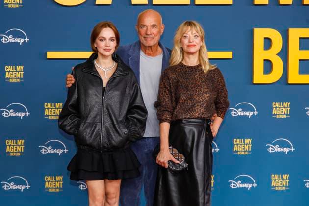 Weltpremiere von Call My Agent Berlin in Berlin Berlin, 8.9..2025 Emilia Schuele, Heiner Lauterbach und Heike Makatsch bei der Weltpremiere von Call My Agent Berlin in Berlin Berlin Copyright: xMatthiasxGränzdörferx