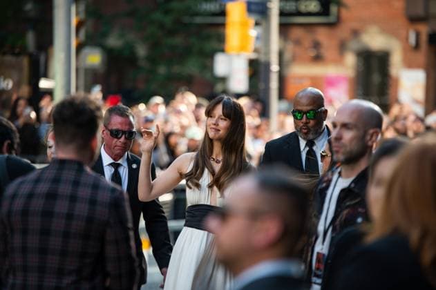 September 8, 2025, Toronto, On, Canada: Mia Goth arrives at the premiere for Frankenstein at the Toronto International Film Festival in Toronto, Monday, Sept. 8, 2025. Toronto Canada  - ZUMAc35_ 20250908_zaf_c35_147 Copyright: xLauraxProctorx