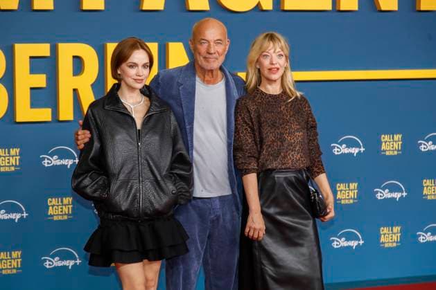 Weltpremiere von Call My Agent Berlin in Berlin Berlin, 8.9..2025 Emilia Schuele, Heiner Lauterbach und Heike Makatsch bei der Weltpremiere von Call My Agent Berlin in Berlin Berlin Copyright: xMatthiasxGränzdörferx