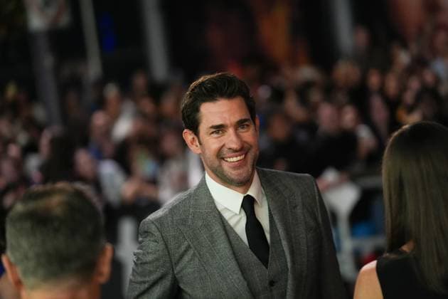 2025 Toronto International Film Festival - The Smashing Machine TORONTO, CANADA - SEPTEMBER 8 : John Krasinski attends the premiere of ‘The Smashing Machine’ during the 2025 Toronto International Film Festival at Princess of Wales Theatre in Toronto, Ontario, Canada on September 8, 2025. Mert Alper Dervis Anadolu Ontario Canada. Editorial use only. Please get in touch for any other usage.  Copyright: x2025xAnadoluxMertxAlperxDervisx