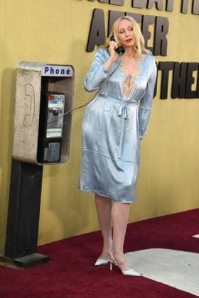 HOLLYWOOD, CALIFORNIA - SEPTEMBER 08: Gwendoline Christie at the world premiere of Warner Bros. Pictures One Battle After Another at TCL Chinese Theatre on September 08, 2025 in Hollywood, California Copyright: xJeffreyxMayerx xMediaPunchx