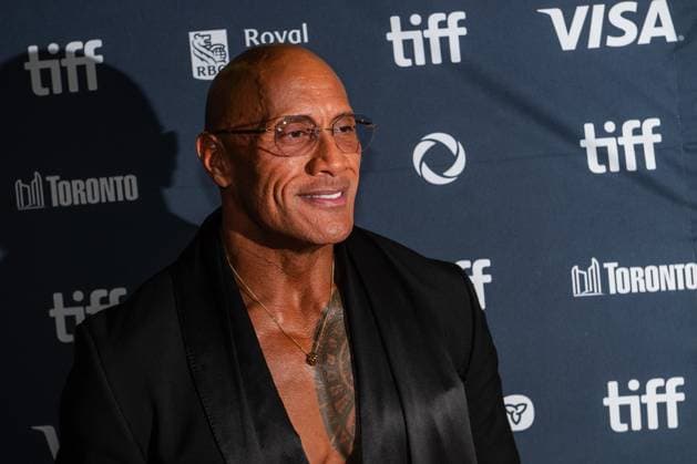 September 8, 2025, Toronto, On, Canada: Dwayne Johnson arrives on the red carpet for öÄuThe Smashing MachineöÄÃ¹ at the Toronto International Film Festival in Toronto, Monday, Sept. 8, 2025. Toronto Canada  - ZUMAc35_ 20250908_zaf_c35_162 Copyright: xLauraxProctorx
