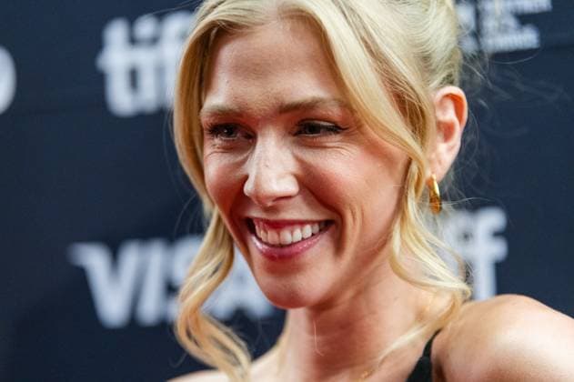 September 8, 2025, Toronto, On, Canada: Lyndsey Gavin arrives on the red carpet for öÄuThe Smashing MachineöÄÃ¹ at the Toronto International Film Festival in Toronto, Monday, Sept. 8, 2025. Toronto Canada  - ZUMAc35_ 20250908_zaf_c35_174 Copyright: xLauraxProctorx