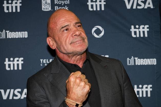 September 8, 2025, Toronto, On, Canada: Bas Rutten arrives on the red carpet for öÄuThe Smashing MachineöÄÃ¹ at the Toronto International Film Festival in Toronto, Monday, Sept. 8, 2025. Toronto Canada  - ZUMAc35_ 20250908_zaf_c35_178 Copyright: xLauraxProctorx