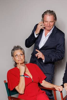 Weltpremiere - Call My Agent Berlin - Bo Rosenmüller und Stefan Jürgens bei der Weltpremiere der neuen Disney+ Original Serie Call My Agent Berlin im Colosseum Kino am 08.09.2025 in Berlin. Copyright: xEventpressxFuhrx