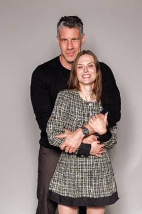 Weltpremiere - Call My Agent Berlin - Mike Mangelsdorff und Nadja Gallera bei der Weltpremiere der neuen Disney+ Original Serie Call My Agent Berlin im Colosseum Kino am 08.09.2025 in Berlin. Copyright: xEventpressxFuhrx