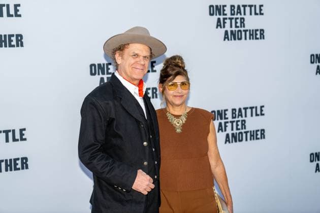 September 8, 2025, Pasadena, California, USA: John C Reilly and Alison Dickey arrive on the red carpet of the new movie One Battle After Another at the TCL Chinese Theatre in Hollywood California on September 8, 2025 Pasadena USA - ZUMAt169 20250908_zep_t169_004 Copyright: xConnorxTerryx