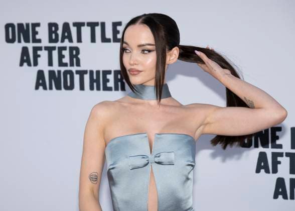 September 8, 2025, Hollywood, California, USA: American actress and singer DOVE CAMERON attends red carpet world remiere Of Warner Bros. One Battle After Another Hollywood USA - ZUMAb173 20250908_aap_b173_002 Copyright: xBillyxBennightx