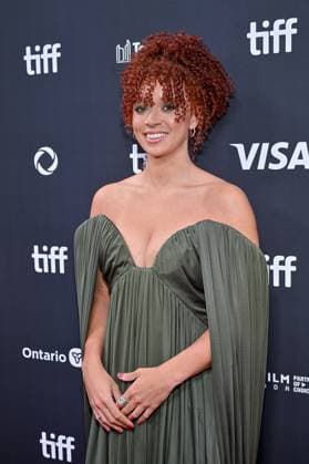 Toronto Eleanor the Great Screening Erin Kellyman attending the screening of the movie Eleanor the Great ahead of Toronto International Film Festival (TIFF) in Toronto, Canada on September 8, 2025. Photo by Julien Reynaud APS-Medias ABACAPRESS.COM Toronto Canada  Copyright: xReynaudxJulien APS-Medias ABACAx