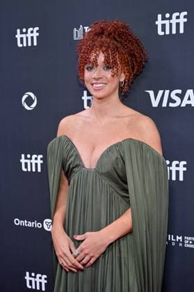Toronto Eleanor the Great Screening Erin Kellyman attending the screening of the movie Eleanor the Great ahead of Toronto International Film Festival (TIFF) in Toronto, Canada on September 8, 2025. Photo by Julien Reynaud APS-Medias ABACAPRESS.COM Toronto Canada  Copyright: xReynaudxJulien APS-Medias ABACAx