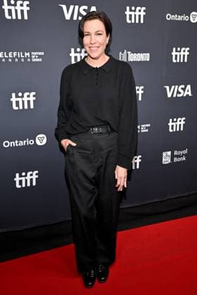 Toronto Dust Bunny Screening Rebecca Henderson attending the screening of the movie Dust Bunny ahead of Toronto International Film Festival (TIFF) in Toronto, Canada on September 8, 2025. Photo by Julien Reynaud APS-Medias ABACAPRESS.COM Toronto Canada  Copyright: xReynaudxJulien APS-Medias ABACAx