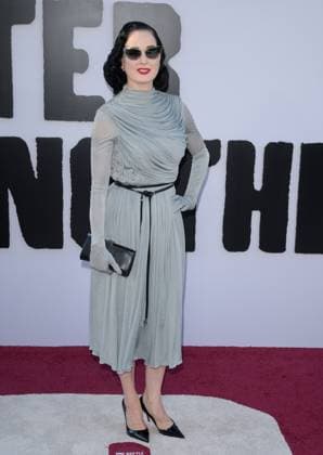 One Battle After Another Premiere - Los Angeles, USA LOS ANGELES, USA. September 08, 2025: Dita Von Teese at the premiere for One Battle After Another at the TCL Chinese Theatre. Los Angeles CA USA  Copyright: xPaulxSmith Featureflashx