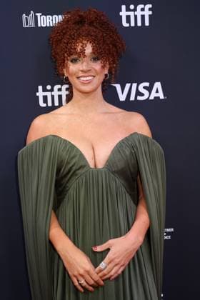 50th Toronto International Film Festival Red carpet of the film Eleanor the great Erin Kellyman 448466 2025 09 08 Toronto Canada  Copyright: xIsabellexVautierx xStarfacex STAR_448466_017