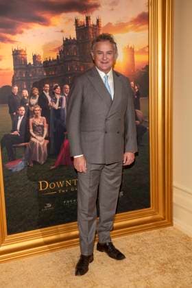 Downton Abbey: The Grand Finale New York Premiere in New York, USA - 08 Sep 2025 Hugh Bonneville attends Downton Abbey: The Grand Finale New York Premiere at Jazz at Lincoln Center. New York United States Copyright: xRonxAdarx xSOPAxImagesx _radar_downtonabbey_20250908_01094