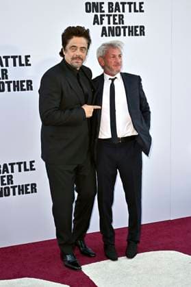 Benicio del Toro und Sean Penn bei der Weltpremiere des Kinofilms One Battle After Another im TCL Chinese Theater. Los Angeles, 08.09.2025