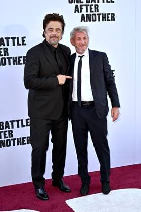 Benicio del Toro und Sean Penn bei der Weltpremiere des Kinofilms One Battle After Another im TCL Chinese Theater. Los Angeles, 08.09.2025