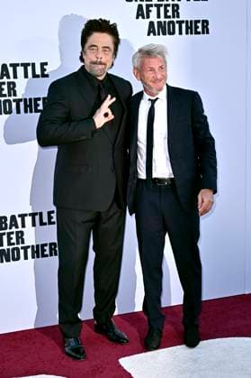 Benicio del Toro und Sean Penn bei der Weltpremiere des Kinofilms One Battle After Another im TCL Chinese Theater. Los Angeles, 08.09.2025