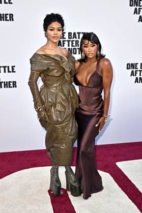 Teyana Taylor mit Gast bei der Weltpremiere des Kinofilms One Battle After Another im TCL Chinese Theater. Los Angeles, 08.09.2025