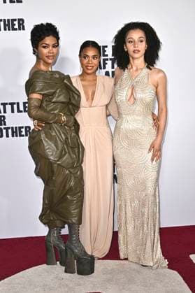 Teyana Taylor, Regina Hall und Chase Infiniti bei der Weltpremiere des Kinofilms One Battle After Another im TCL Chinese Theater. Los Angeles, 08.09.2025