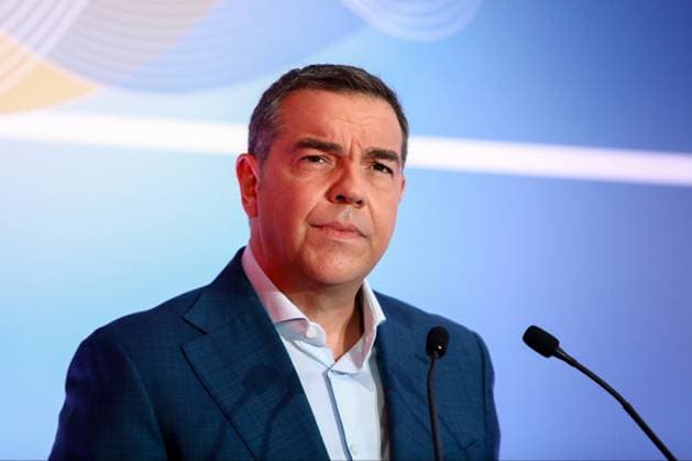 September 5, 2025, Thessaloniki, Greece: Alexis Tsipras, former Greek Prime Minister speaks during the Thessaloniki Summit 2025 Thessaloniki Greece - ZUMAp191 20250905_zap_p191_004 Copyright: xGiannisxPapanikosx