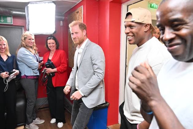 Prince Harry visits Community Recording Studio in Nottingham, UK, 09 September 2025 Nottingham, UK, 09 September 2025: Prince Harry, Duke of Sussex, visits the Community Recording Studio (CRS) in Nottingham., Credit:Paul Grover Avalon UK, Birmingham  Copyright: xPaulxGroverx xAvalonx 1035535541