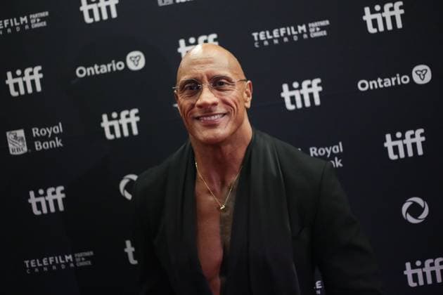 The Smashing Machine Premiere At Toronto International Film Festival Dwayne Johnson attends the premiere of The Smashing Machine during the 2025 Toronto International Film Festival at Princess of Wales Theatre in Toronto, Ontario, Canada, on September 8, 2025. Toronto Canada  Copyright: xArrushxChoprax originalFilename: chopra-notitle250908_np5j5.jpg