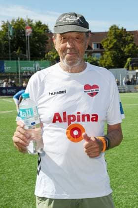 Rolf Fuhrmann. Benefiz-Fußballspiel KICKEN MIT HERZ, das Duell Promis gegen Ärzte für den guten Zweck im Stadion Hoheluft (SC Victoria Hamburg). Hamburg, 07.09.2025 Bitte Bildunterschrift : IMAGO Michael Wigglesworth