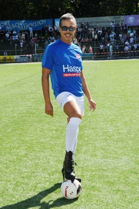 Jorge Gonzalez. Benefiz-Fußballspiel KICKEN MIT HERZ, das Duell Promis gegen Ärzte für den guten Zweck im Stadion Hoheluft (SC Victoria Hamburg). Hamburg, 07.09.2025 Bitte Bildunterschrift : IMAGO Michael Wigglesworth
