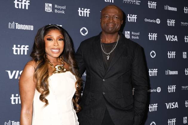 50eme Festival du Film de Toronto September 8, 2025 50th Toronto International Film Festival Red carpet of the film Dust to dreams Mo Abudu and Seal 448466 2025 09 08 Toronto Canada  Copyright: xIsabellexVautierx xStarfacex STAR_448466_139