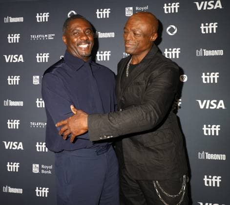 50eme Festival du Film de Toronto September 8, 2025 50th Toronto International Film Festival Red carpet of the film Dust to dreams Idris Elba and Seal 448466 2025 09 08 Toronto Canada  Copyright: xIsabellexVautierx xStarfacex STAR_448466_153