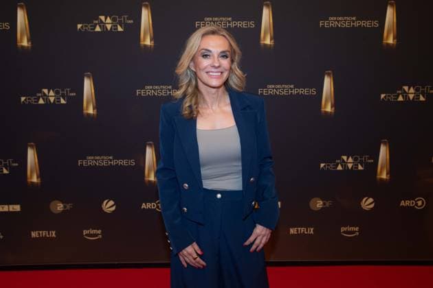 Inga LESCHEK, Chief Content Officer RTL Deutschland Roter Teppich, Red Carpet Show, Ankunft, arrival, Verleihung des Deutschen Fernsehpreises, Die Nacht der Kreativen - Der Deutsche Fernsehpreis 2025, Deutscher Fernsehpreis 2025 in der Flora Koeln, am 09.09.2025.