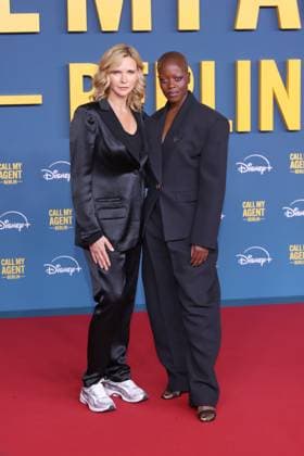 08.09.2025, Veronica Ferres und Florence Kasumba zur Premiere von Call My Agent: Berlin, Colosseum Kino, Berlin, Berlin