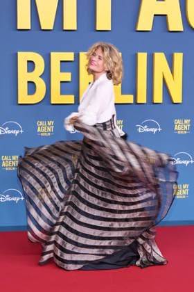 08.09.2025, Gabriele Scharnitzky zur Premiere von Call My Agent: Berlin, Colosseum Kino, Berlin, Berlin