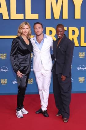 08.09.2025, Veronica Ferres, Frederick Lau und Florence Kasumba zur Premiere von Call My Agent: Berlin, Colosseum Kino, Berlin, Berlin