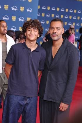 08.09.2025 Michael Klammer und Sohn Leonard Stettnisch zur Premiere von Call My Agent: Berlin, Colosseum Kino, Berlin, Berlin