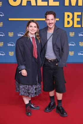 08.09.2025 Romina Kueper und Nico Stank zur Premiere von Call My Agent: Berlin, Colosseum Kino, Berlin, Berlin