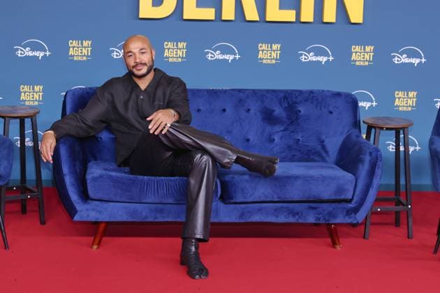 08.09.2025, Malick Bauer zur Premiere von Call My Agent: Berlin, Colosseum Kino, Berlin, Berlin