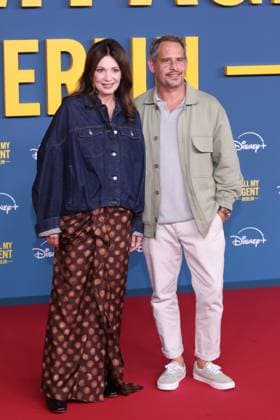08.09.2025, Iris Berben und Moritz Bleibtreu, zur Premiere von Call My Agent: Berlin, Colosseum Kino, Berlin, Berlin