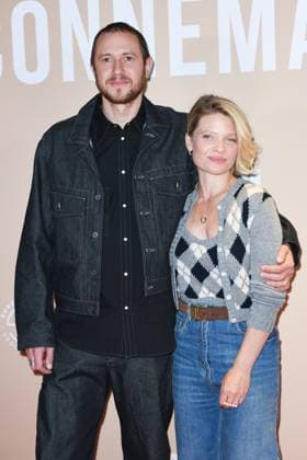 Connemara Premiere Bastien Bouillon and Melanie Thierry attending the Connemara Premiere at the Pathe Wepler in Paris, France on September 09, 2025. Photo by Aurore Marechal ABACAPRESS.COM Paris France  Copyright: xMarechalxAurore ABACAx
