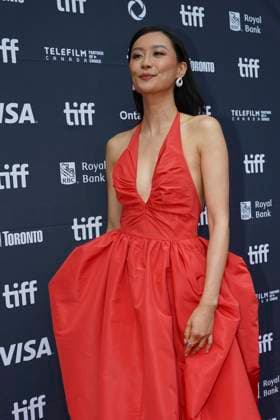 2025 Toronto International Film Festival - ˜Ballad of a Small Player™ Premiere Fala Chen attends the red carpet for the ˜Ballad of a Small Player™ premiere during the 2025 Toronto International Film Festival at The Princess of Wales Theatre. on September 9, 2025 in Toronto, Canada. (Photo by Leonardo Ramirez Eyepix Group) Copyright: xLeonardoxRamirez xEyepixxGroupx LR_09092025_169268