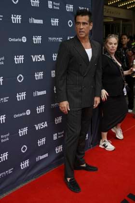 September 9, 2025, Toronto, Ontario, Canada: Colin Farrell attends the red carpet for the Ã¢â‚¬ËœBallad of a Small PlayerÃ¢â‚¬â ¢ premiere during the 2025 Toronto International Film Festival at The Princess of Wales Theatre. on September 9, 2025 in Toronto, Canada. Toronto Canada - ZUMAe321 20250909_zea_e321_137 Copyright: xLeonardoxRamirezx