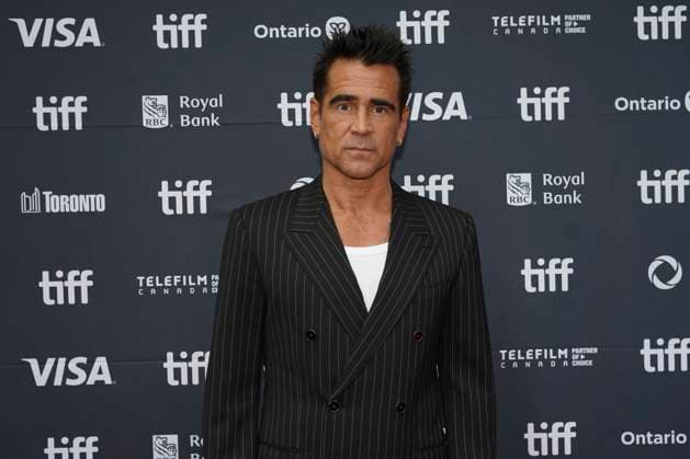 September 9, 2025, Toronto, Ontario, Canada: Colin Farrell attends the red carpet for the Ã¢â‚¬ËœBallad of a Small PlayerÃ¢â‚¬â ¢ premiere during the 2025 Toronto International Film Festival at The Princess of Wales Theatre. on September 9, 2025 in Toronto, Canada. Toronto Canada - ZUMAe321 20250909_zea_e321_099 Copyright: xLeonardoxRamirezx